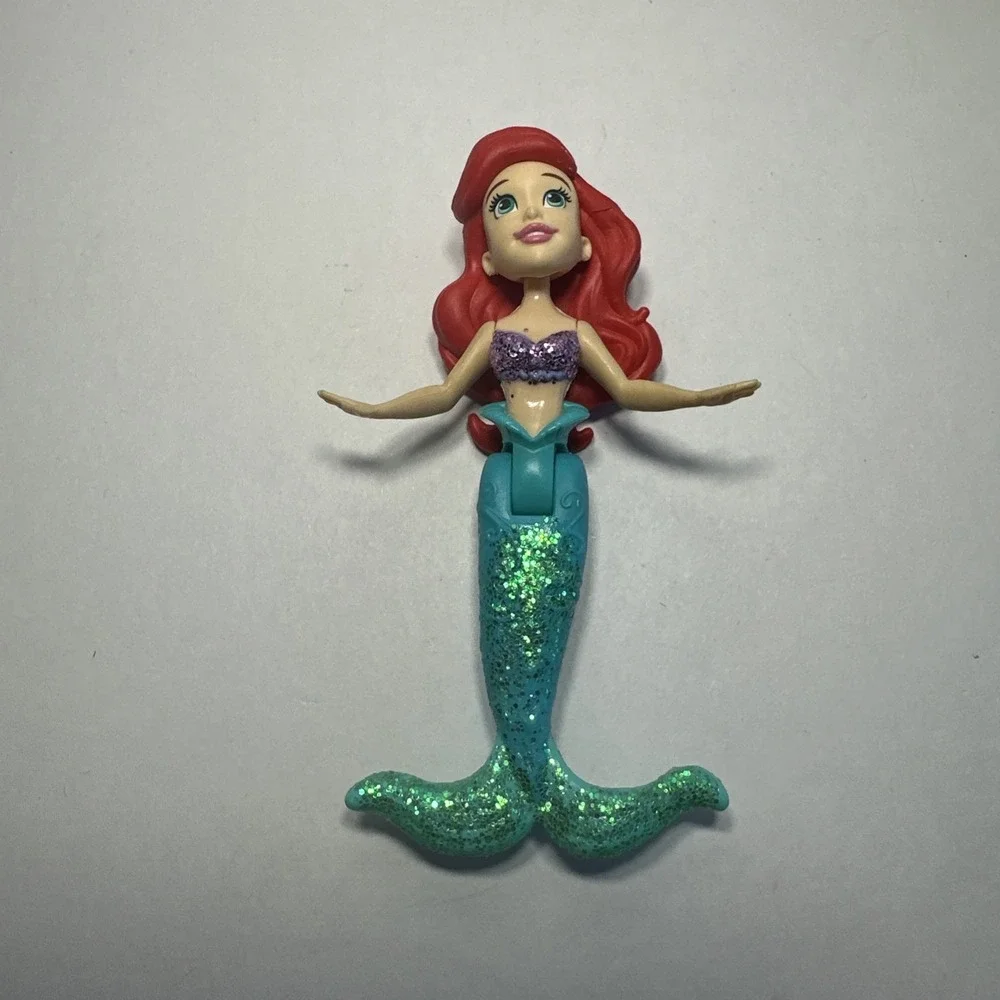 Disney Princess The Little Mermaid Ariel Sisters Polly Pocket Doll Lot Of 4